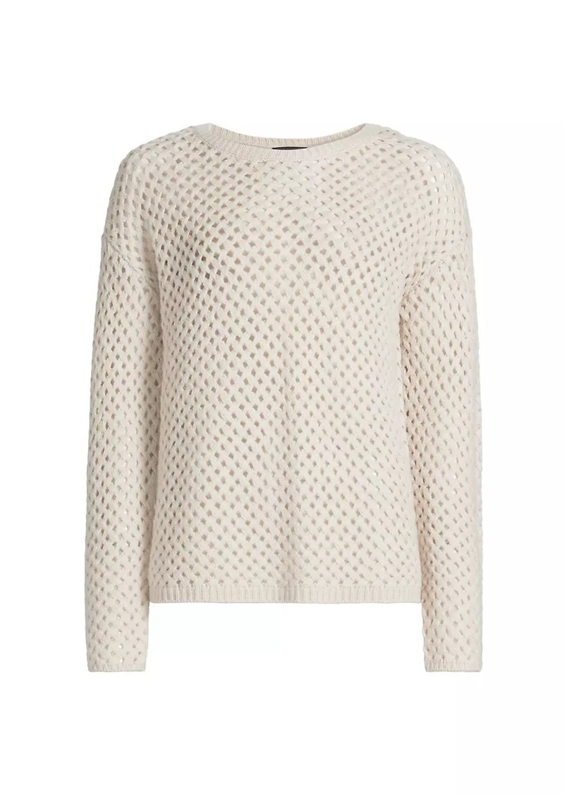 Saks Fifth Avenue Open-Knit Cashmere Sweater