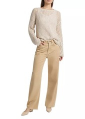 Saks Fifth Avenue Open-Knit Cashmere Sweater