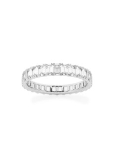 Saks Fifth Avenue Platinum & Emerald-Cut Lab-Grown Diamond Eternity Band/2.00-5.00 TCW