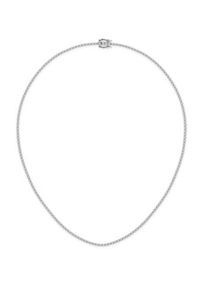 Saks Fifth Avenue Platinum & Lab-Grown Diamond Tennis Necklace/5.00-20.00 TCW