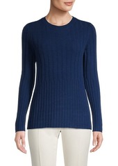 Saks Fifth Avenue Rib-Knit Cashmere Sweater