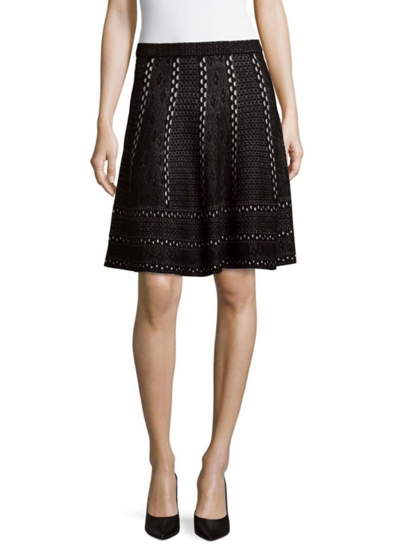 Saks Fifth Avenue Flare Mini Skirt | Skirts