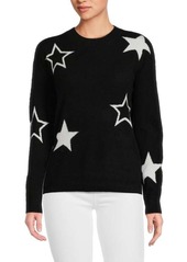 Saks Fifth Avenue Stars 100% Cashmere Sweater