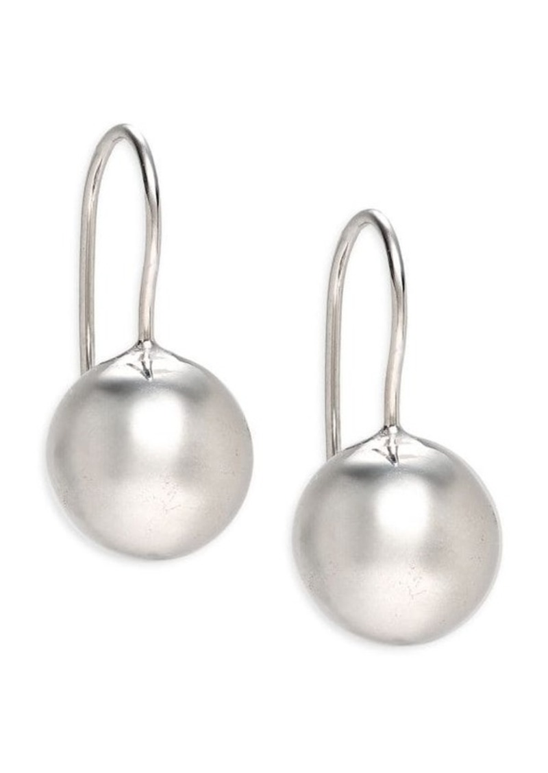 Saks Fifth Avenue Sterling Silver Ball Drop Earrings