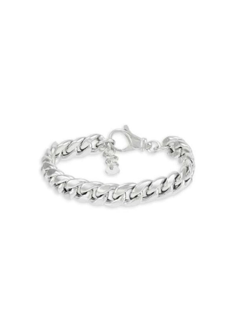 Saks Fifth Avenue Sterling Silver Curb Chain Bracelet
