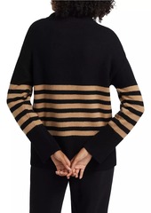 Saks Fifth Avenue Striped Cashmere Sweater