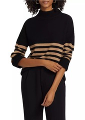 Saks Fifth Avenue Striped Cashmere Sweater