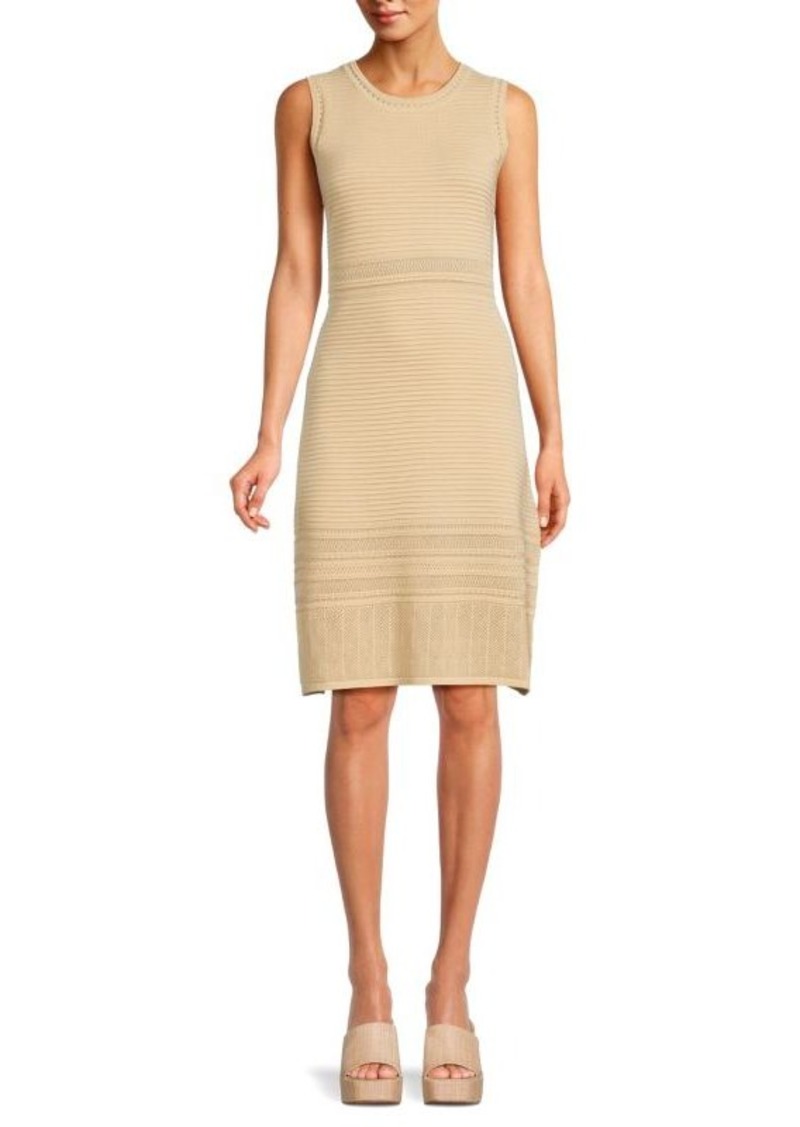 Saks Fifth Avenue Textured Sheath Dress