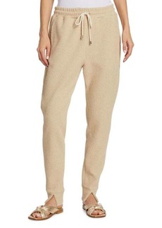 Saks Fifth Avenue Textured Wool Blend Joggers