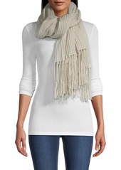 Saks Fifth Avenue Wool-Blend Knit Blanket Scarf