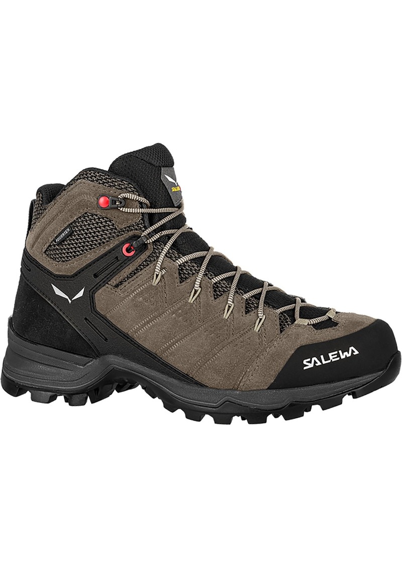 Salewa Women's Alp Mate Mid Waterproof Hiking Boots, Size 7, Brown