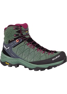 Salewa Women's Alp Trainer 2 GTX Hiking Boots, Size 6, Green