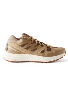 Salomon - Odyssey 1 Advanced Mesh And Rubber Trainers - Womens - Brown Multi