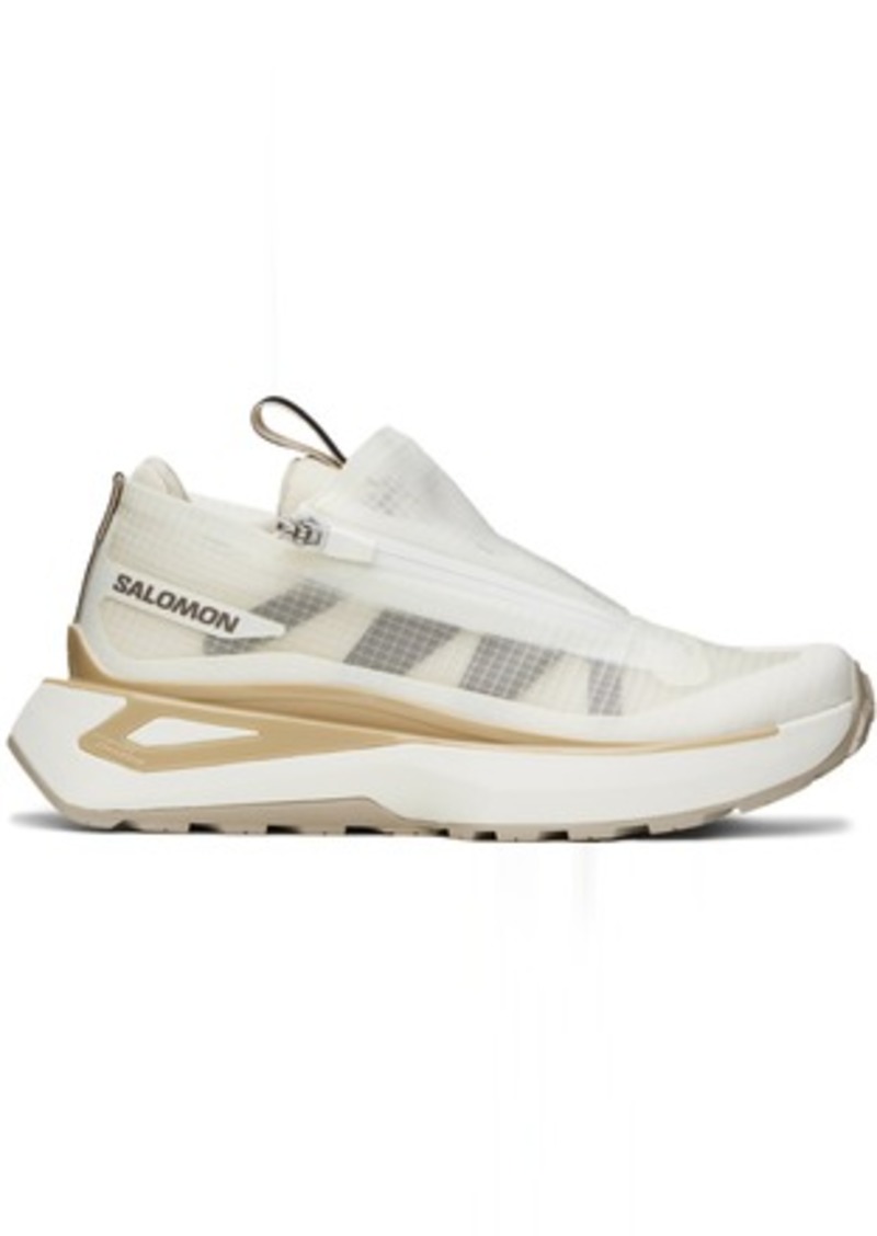 Salomon Beige Odyssey ELMT Advanced Clear Sneakers