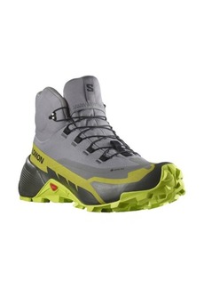 Salomon Cross Hike 2 Mid GTX Shoe in Quiet Shade/Lime/golden Lime at Nordstrom