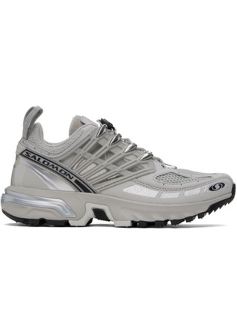 Salomon Gray & Silver Acs Pro Sneakers