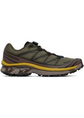 Salomon Khaki XT-6 Sneakers