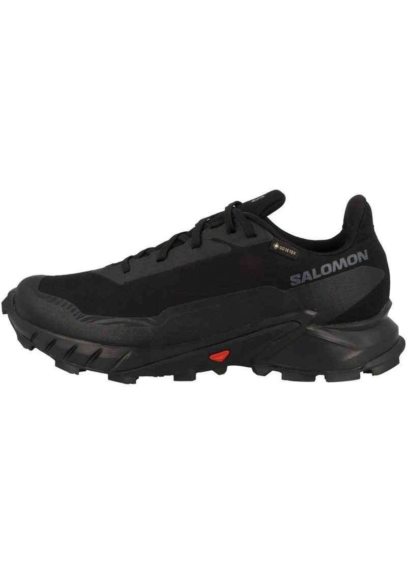 Salomon Men's ALPHACROSS 5 GORE-TEX Trail Running Shoes for Men Black / Black / Ebony