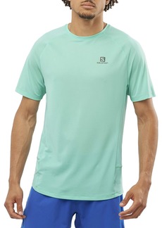 Salomon Men's Cross Rebel T-Shirt, Large, Blue