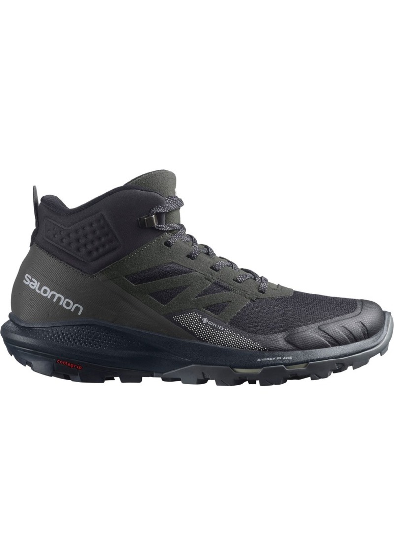 Salomon Men's Outpulse Mid GTX Boots, Size 8.5, Black | Father's Day Gift Idea