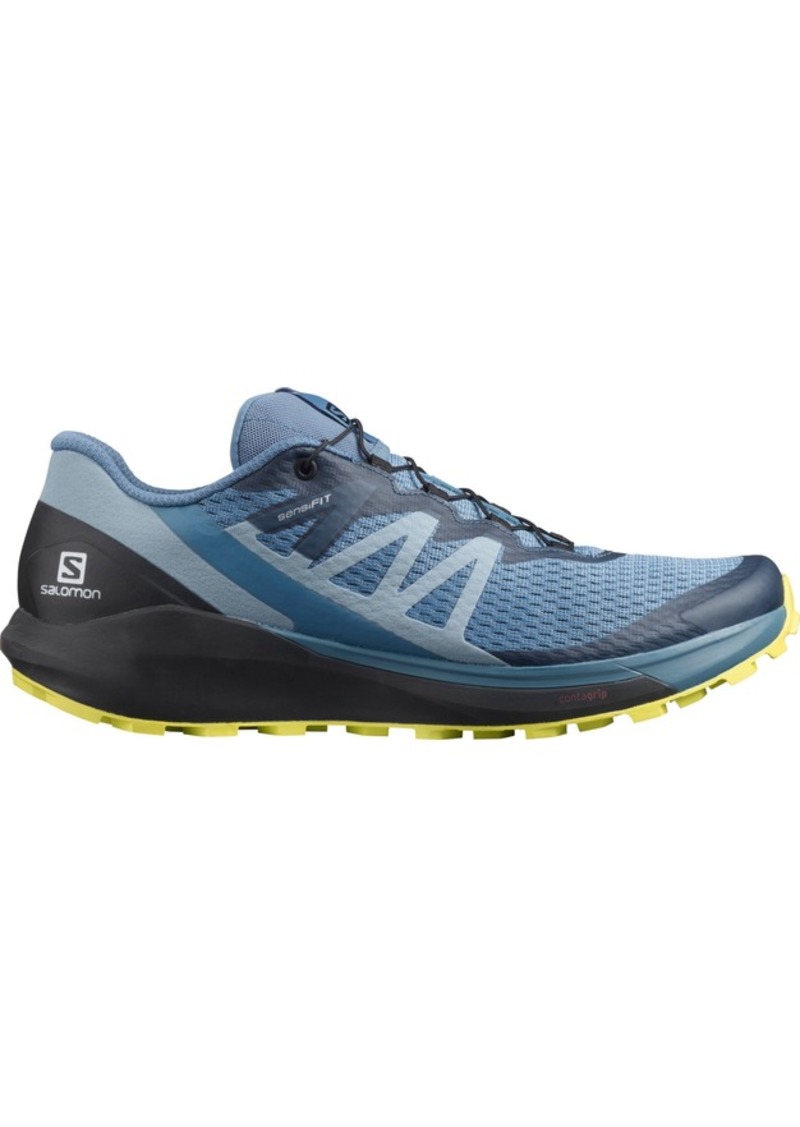 Salomon Men's Sense Ride 4 Trail Running Shoes, Size 11.5, Blue | Father's Day Gift Idea