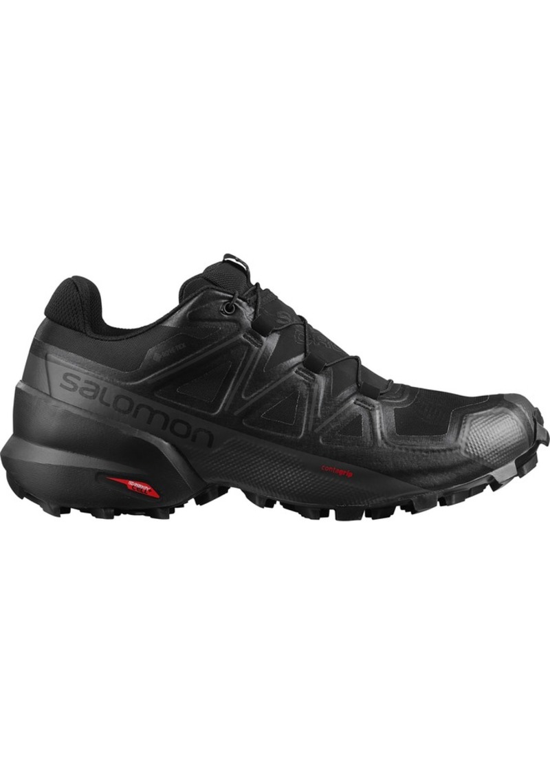 Salomon Men's Speedcross 5 Gore-Tex Trail Running Shoes, Size 8.5, Black | Father's Day Gift Idea
