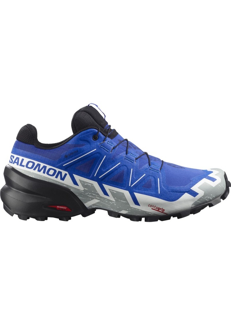 Salomon Men's Speedcross 6 GTX Trail Running Shoes, Size 8.5, Blue