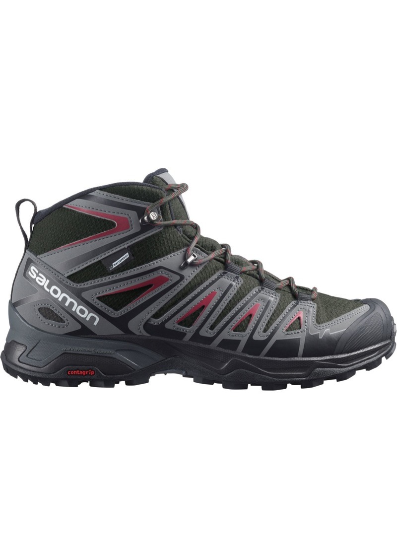 Salomon Men's X Ultra Pioneer Mid Waterproof Boots, Size 8, Tan | Father's Day Gift Idea