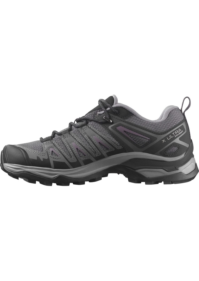 Salomon Women's X ULTRA PIONEER Hiking Shoes for Women Magnet / Black / Moonscape