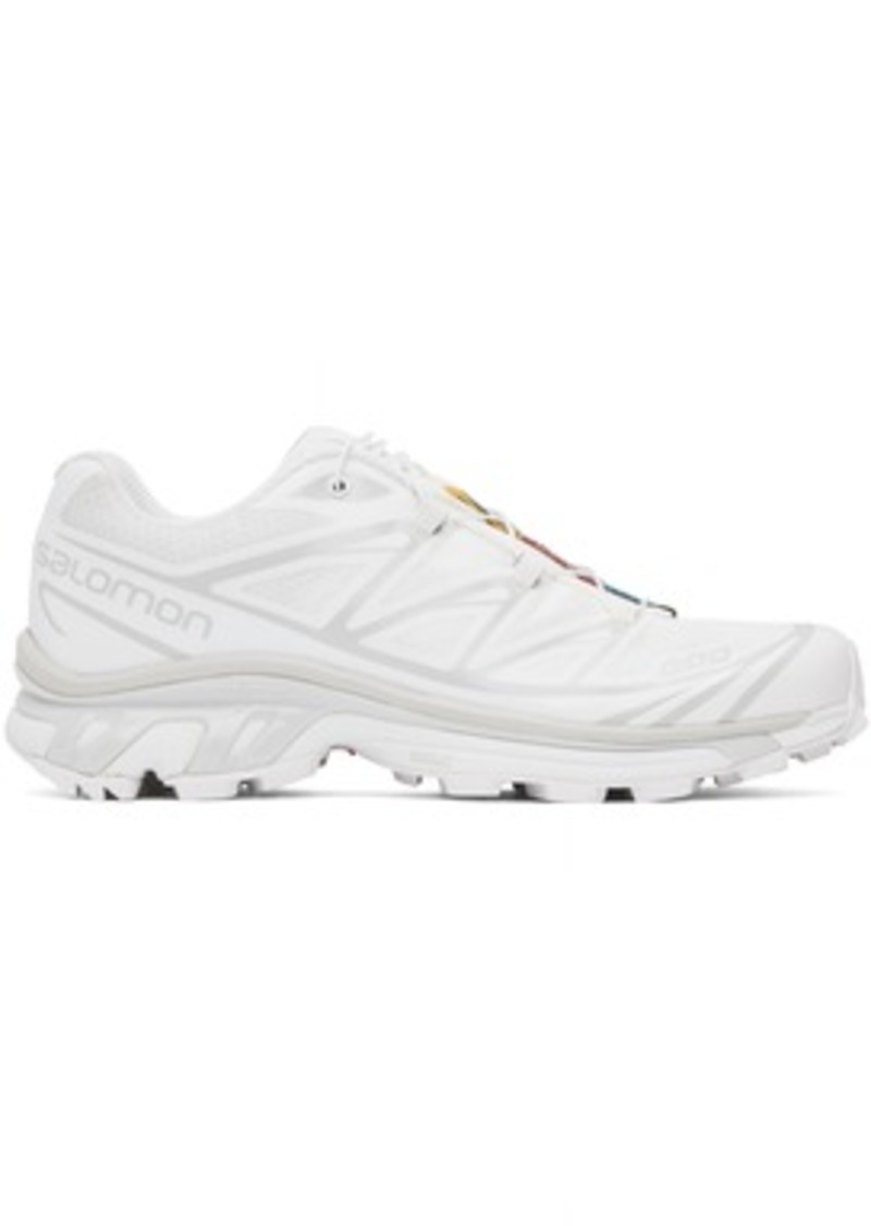 Salomon White XT-6 Sneakers