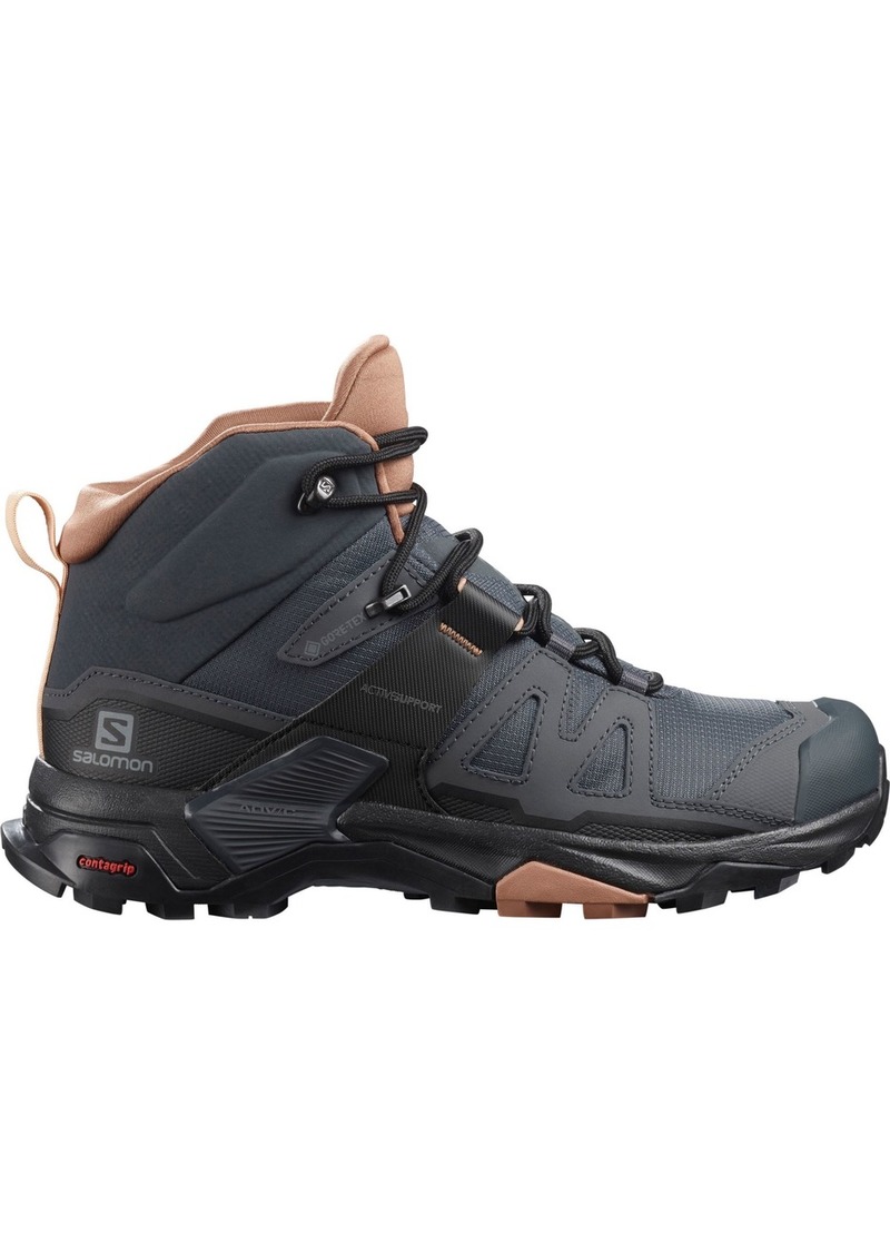 Salomon Women's X Ultra 4 Mid Gore-Tex Boots, Size 6, Black