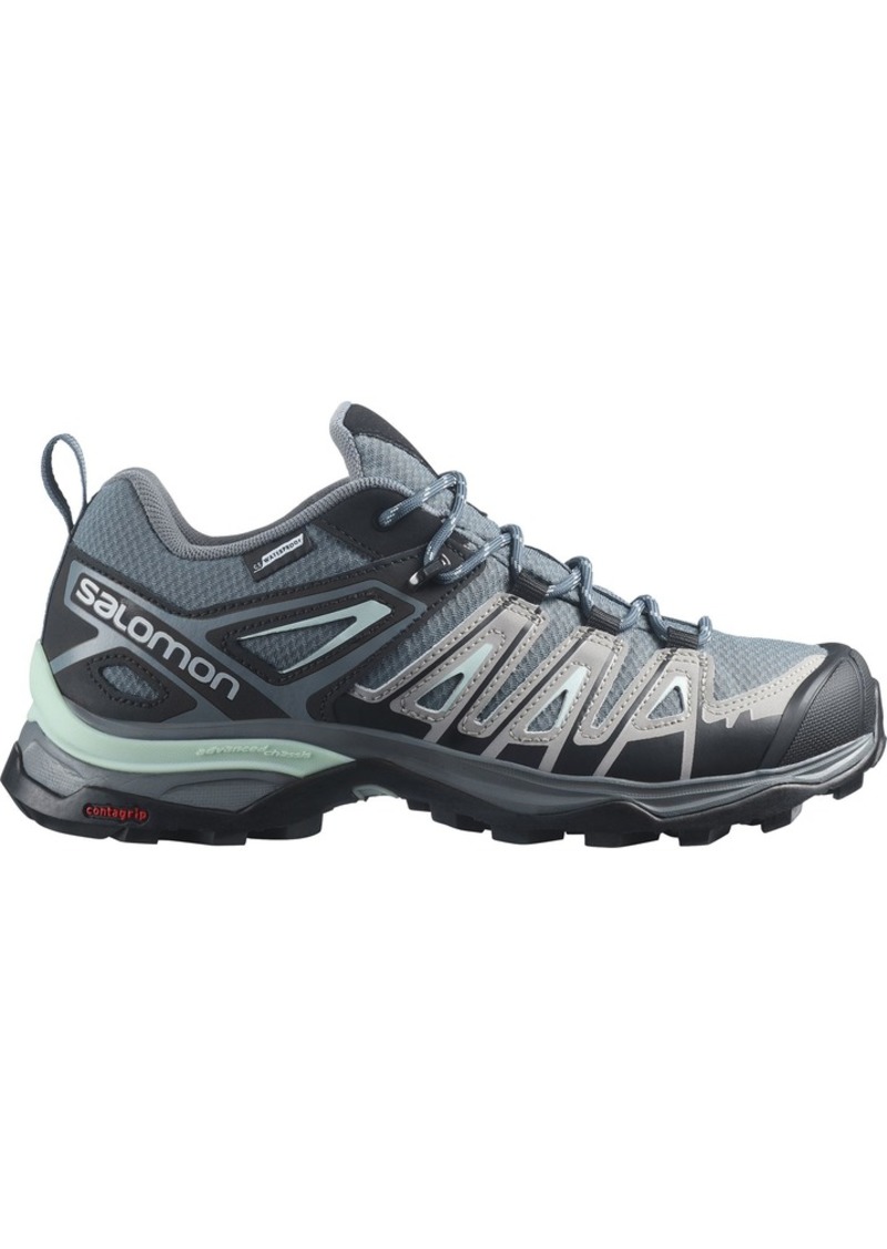 Salomon Women's X Ultra Pioneer Waterproof Hiking Shoes, Size 6, Gray