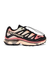 Salomon XT-4 OG Aurora Borealis In Black, Prairie Sunset, & Sugar Coral