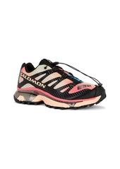 Salomon XT-4 OG Aurora Borealis In Black, Prairie Sunset, & Sugar Coral