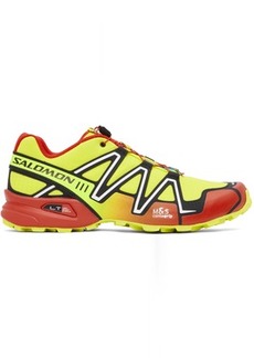 Salomon Yellow & Red Speedcross 3 Sneakers