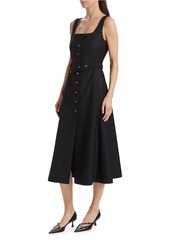 Saloni Bibba-B Belted Midi-Dress