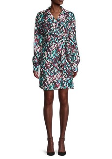 Saloni SALONI Eden Floral Print Silk Midi Dress | Dresses