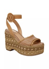 Sam Edelman Amber 50MM Macrame Wedge Sandals