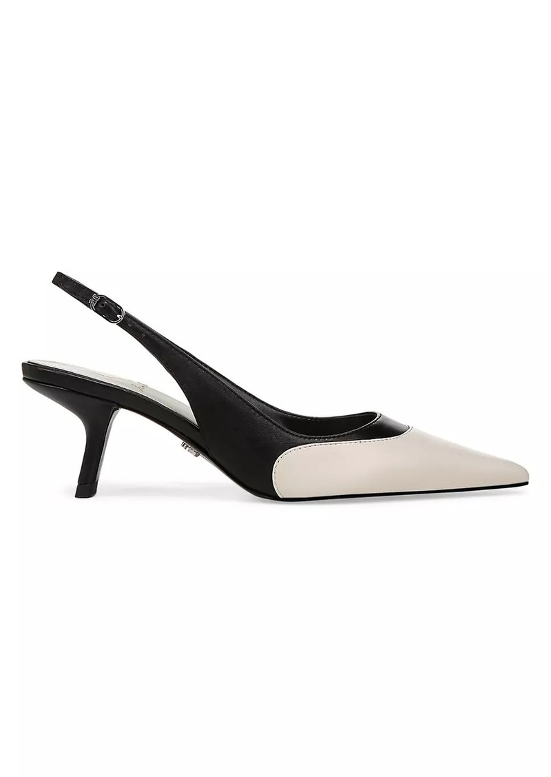 Sam Edelman Bayley 65MM Colorblocked Slingback Pumps