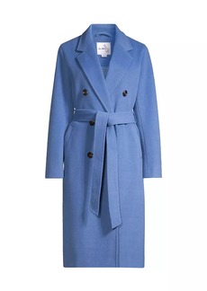 Sam Edelman Belted Double-Breasted Coat