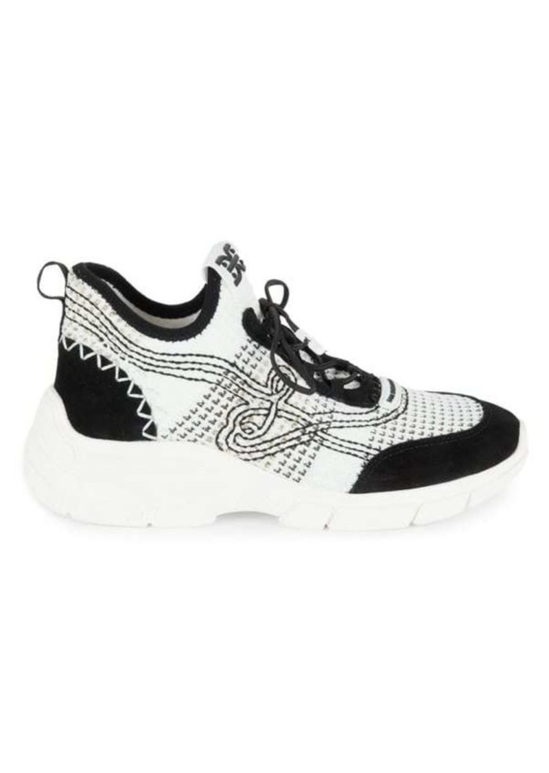 Sam Edelman Chelsie Pattern Low Top Sneakers