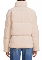 Sam Edelman Chenille Corduroy Puffer Jacket