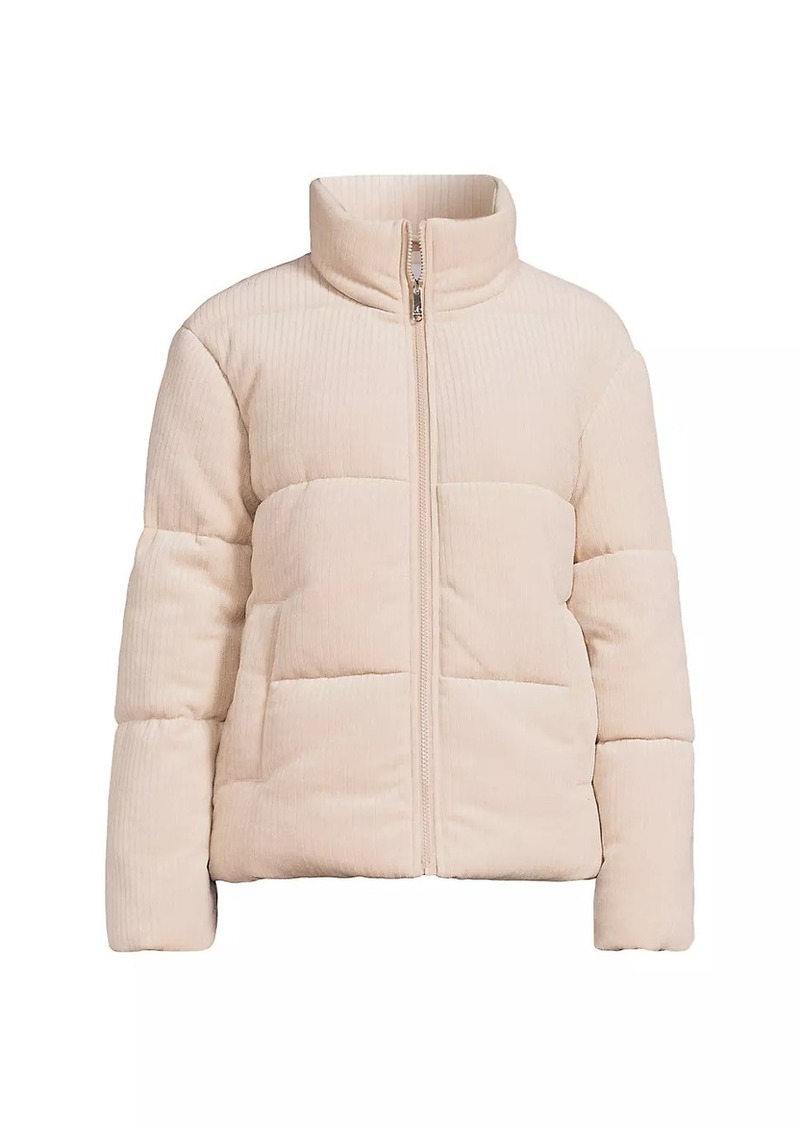 Sam Edelman Chenille Corduroy Puffer Jacket