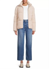 Sam Edelman Chenille Corduroy Puffer Jacket