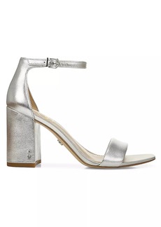 Sam Edelman Daniella Leather Block-Heeled Sandals