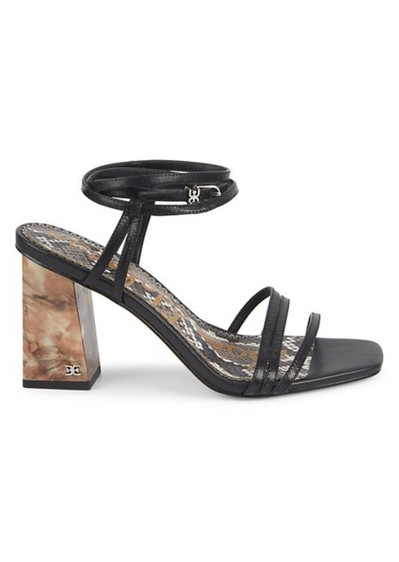 doriss block heel sandal