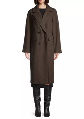 Sam Edelman Double-Breasted Long Coat