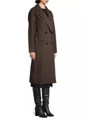 Sam Edelman Double-Breasted Long Coat