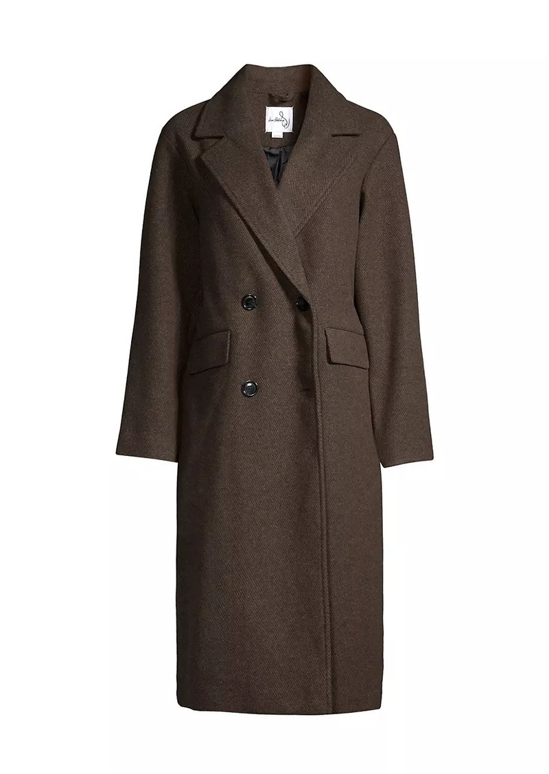 Sam Edelman Double-Breasted Long Coat