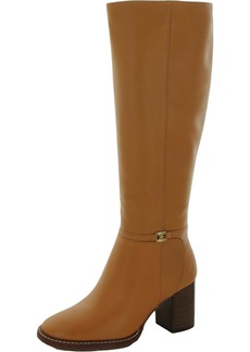 Sam Edelman Elsy Womens Leather Block Heel Knee-High Boots